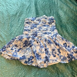 Abercrombie & Fitch Blue Floral Dress
